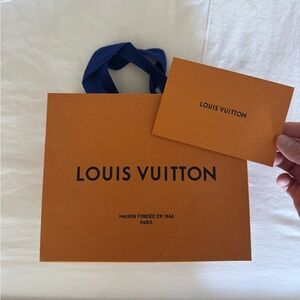 Louis Vuitton gift bag
